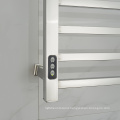 10-Bars electric Towel Warmer in stainless steel with timer